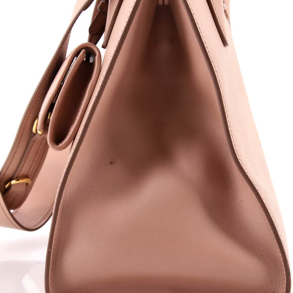 Prada Medium Monochrome Tote Saffiano with City Calf - Picture 6 of 7